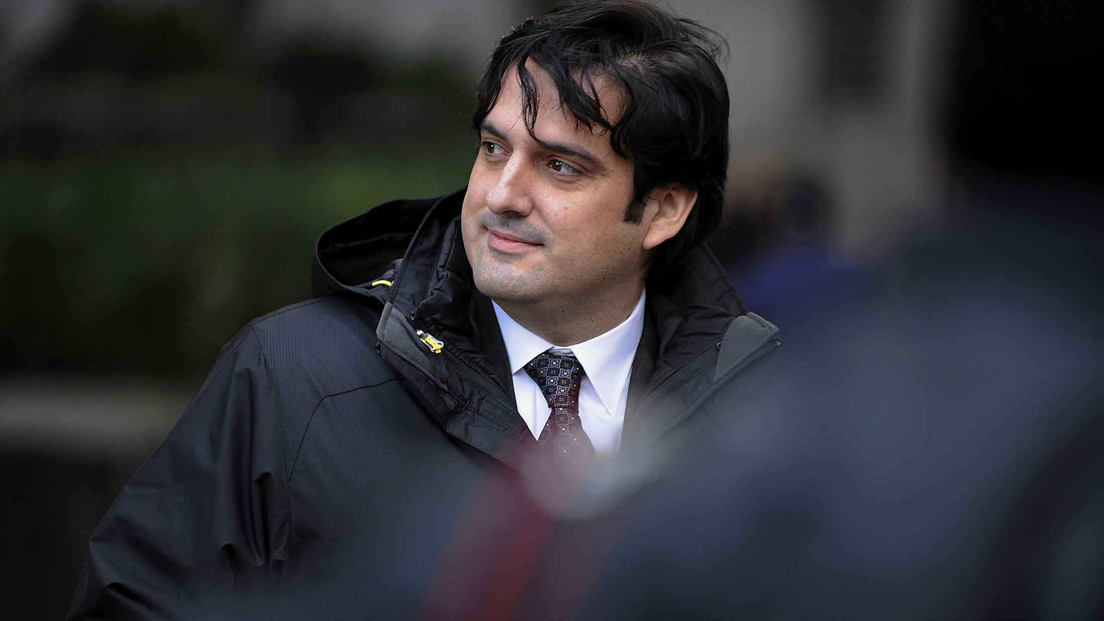 Paul Ceglia, exits federal court in New York on Nov. 28, 2012.
