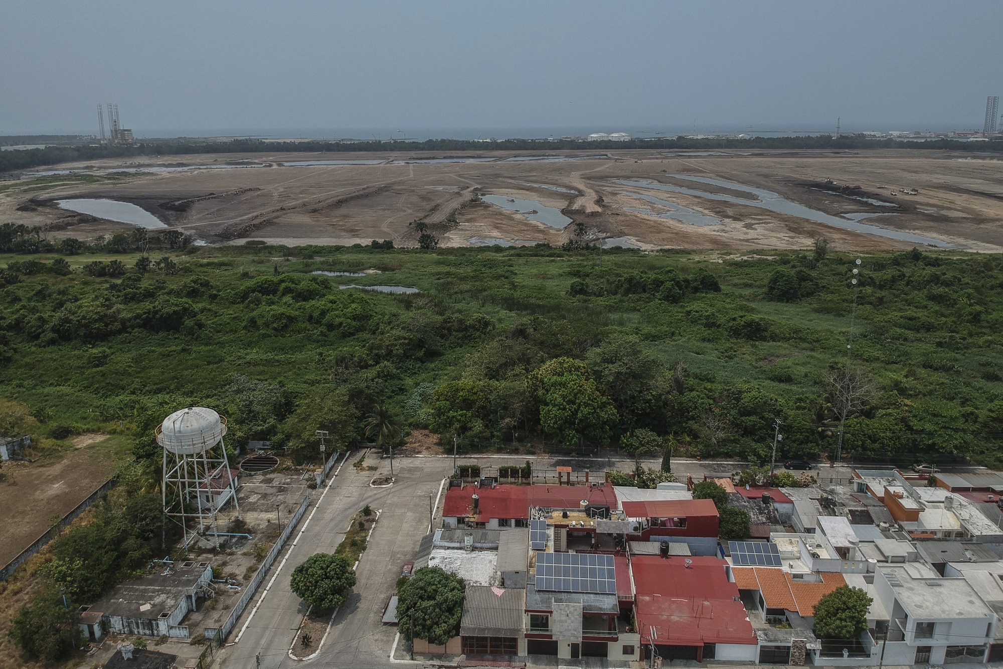 The site of the Pemex Dos Bocas refinery in Tabasco, in May 2019.