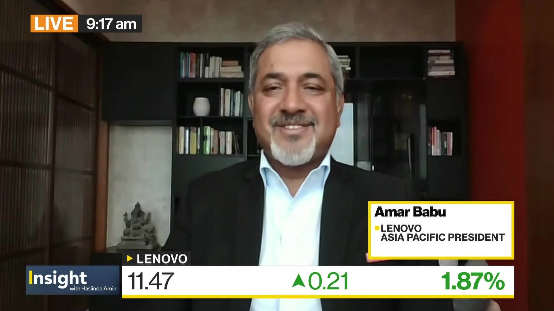 Watch Lenovo's Babu On AI As Key Demand, Growth Drivers - Bloomberg