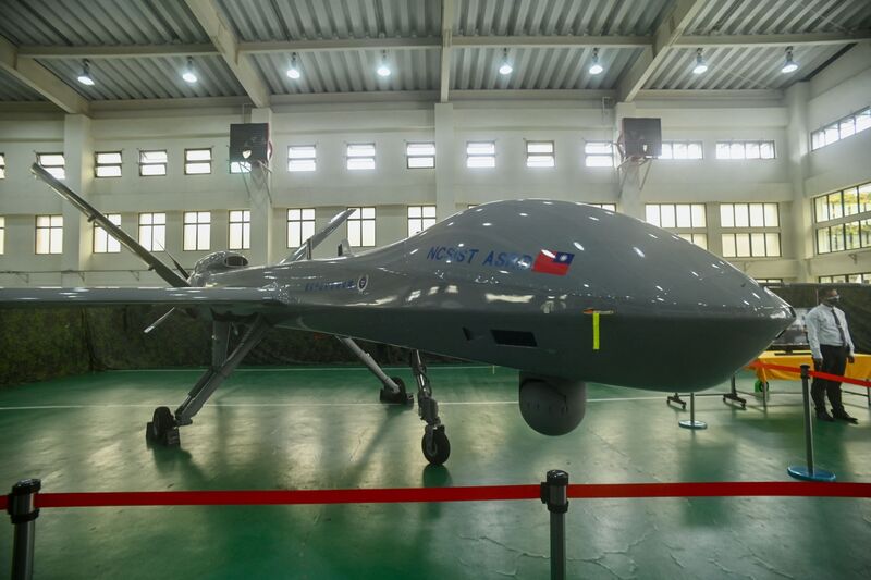 TAIWAN-DEFENCE-DRONES