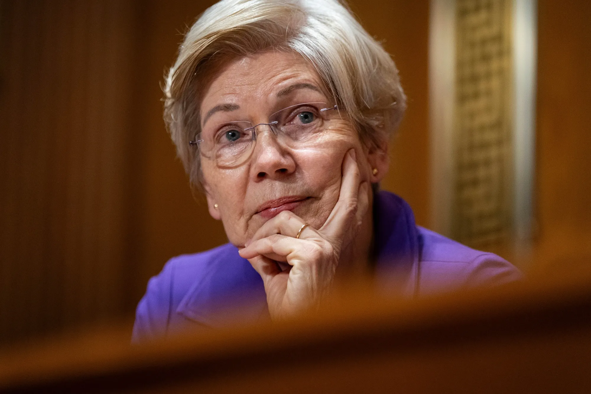 Elizabeth Warren Faces Senate Challenger and Crypto Lawyer John Deaton -  Bloomberg