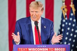 Donald Trump Holds Rally In Wisconsin