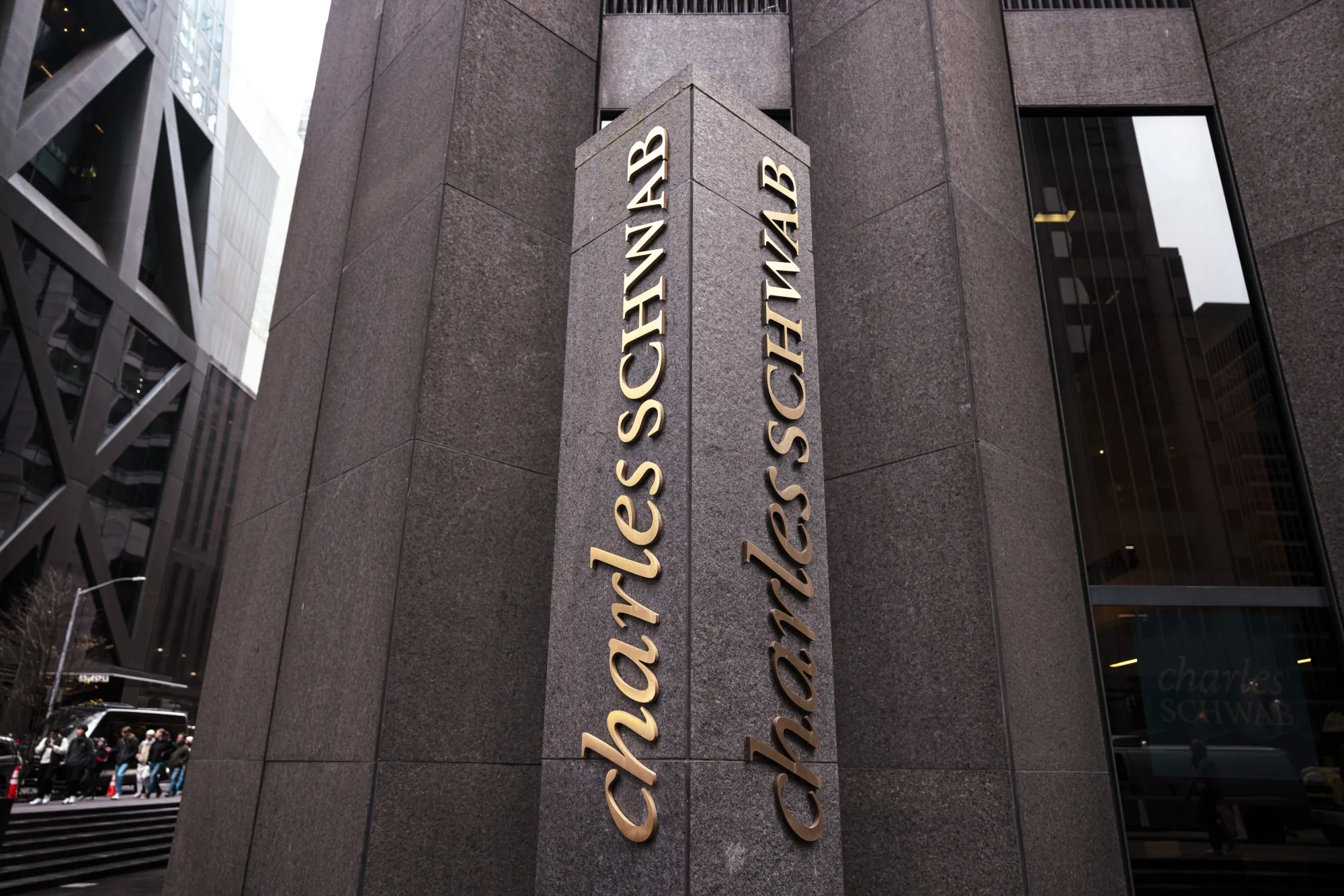 A Charles Schwab location in New York.