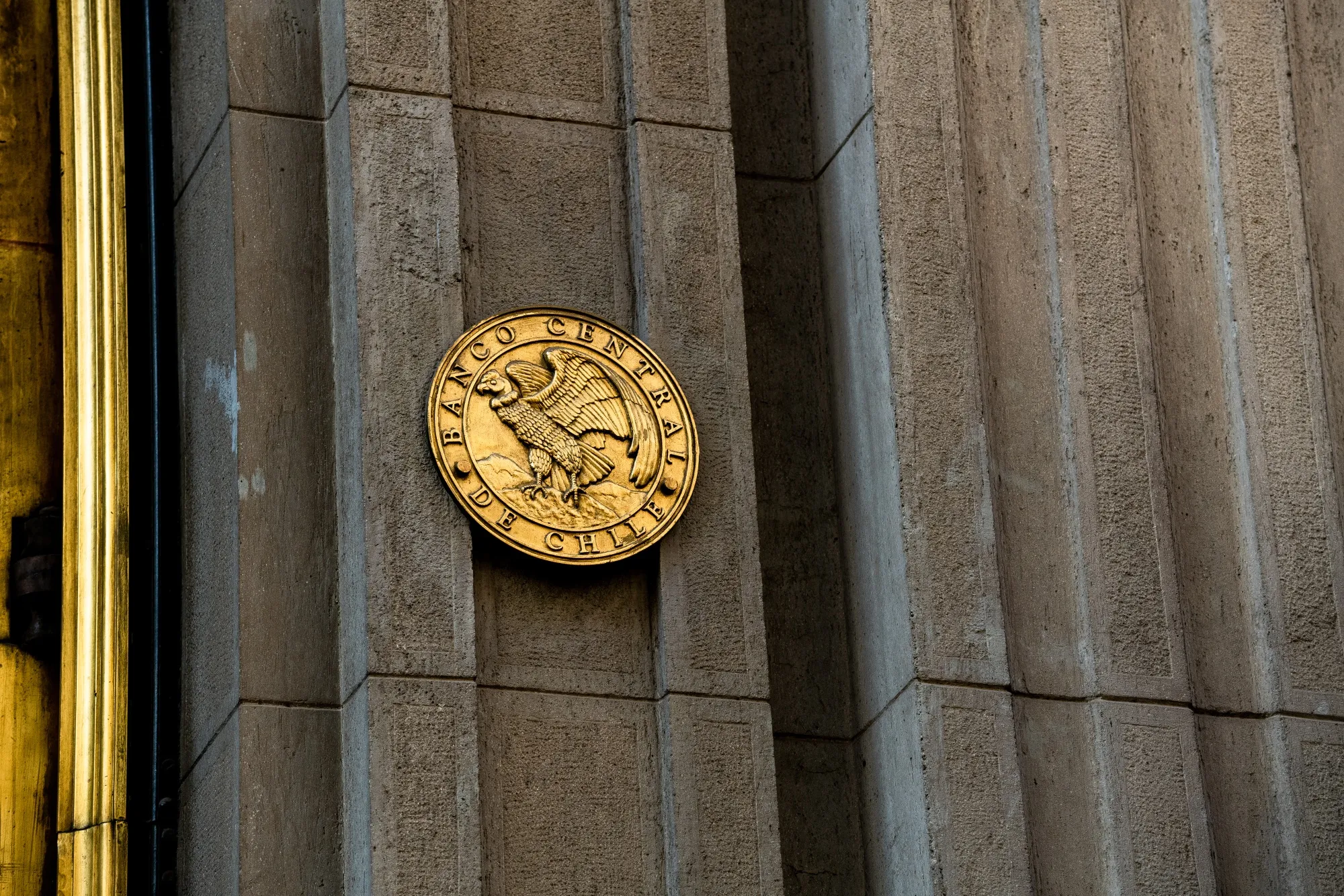 Central bank headquarters in Santiago de Chile.