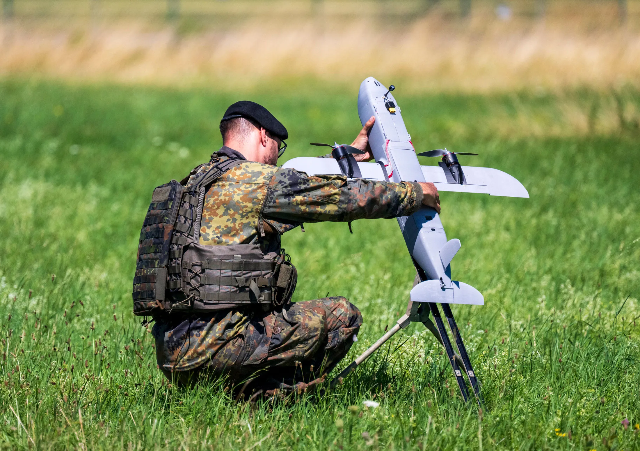 German plans call for an arsenal of about 5,700 unmanned aerial systems,&nbsp;560 interceptors and 2,070 loitering munition systems in 2029.