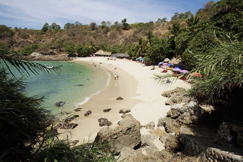 Puerto Escondido, on Mexico's Pacific Coast.