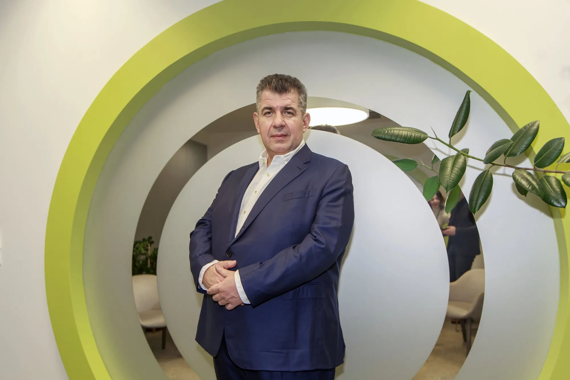 Pavao Vujnovac at his office in Zagreb, on Jan. 17.