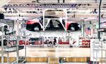 Tesla purchased its Fremont, California, factory from Toyota for $42 million in 2010. The company is gearing up for the mass market by increasing automation.
