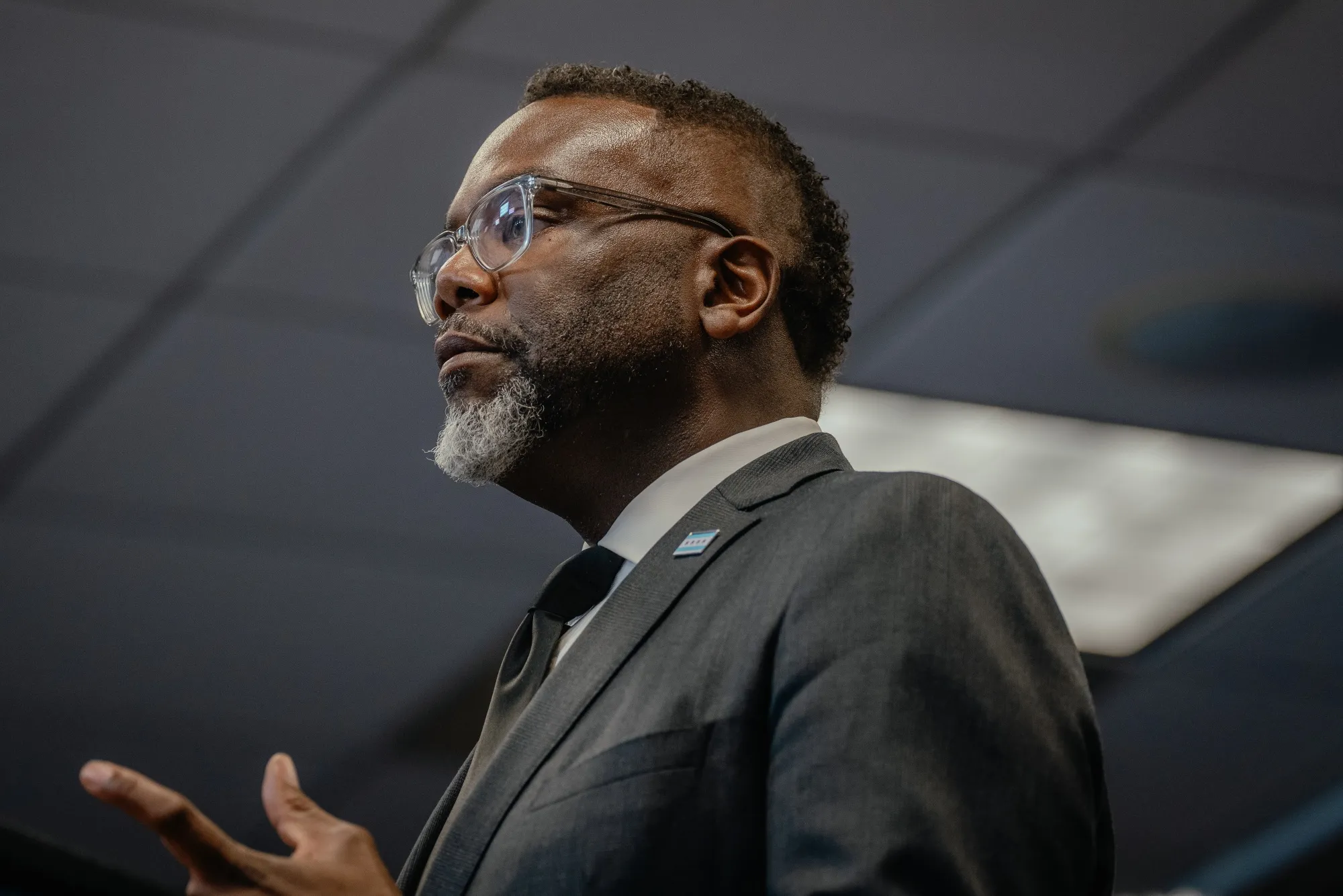 Brandon Johnson, mayor of Chicago