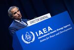 Rafael Grossi during the IAEA General Conference in Vienna, on Sept. 26.