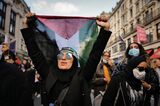 A pro-Palestinian demonstration in central London on Oct. 14.