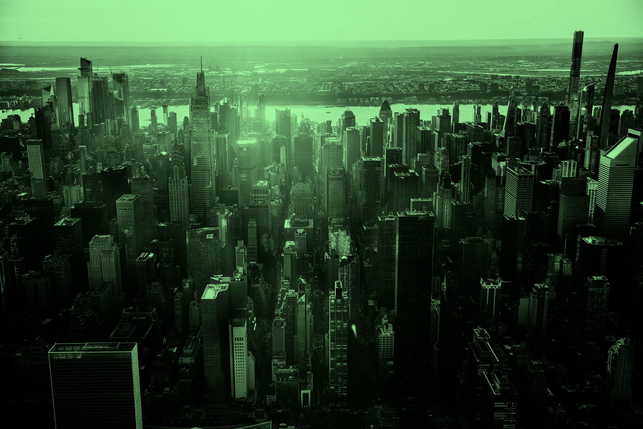 Buildings in the Manhattan skyline in New York, U.S., on Thursday June 17, 2021. 
