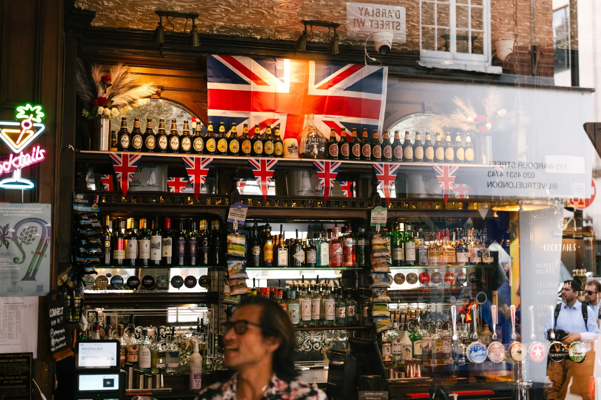 A pub in the Soho district of London.