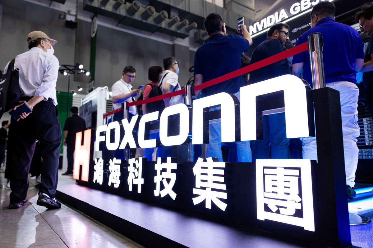 Nvidia-Partner Foxconn Forms Pact With Taiwan’s Teco for AI Push
