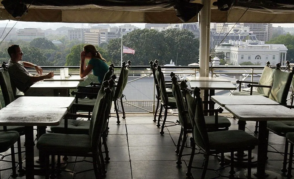 Someone still needs to set, serve and clear the tables.