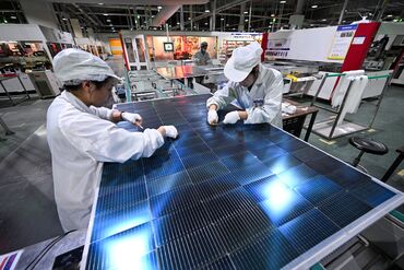 CHINA-ECONOMY-SOLAR-PANEL