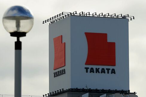 滋賀県にあるタカタ工場