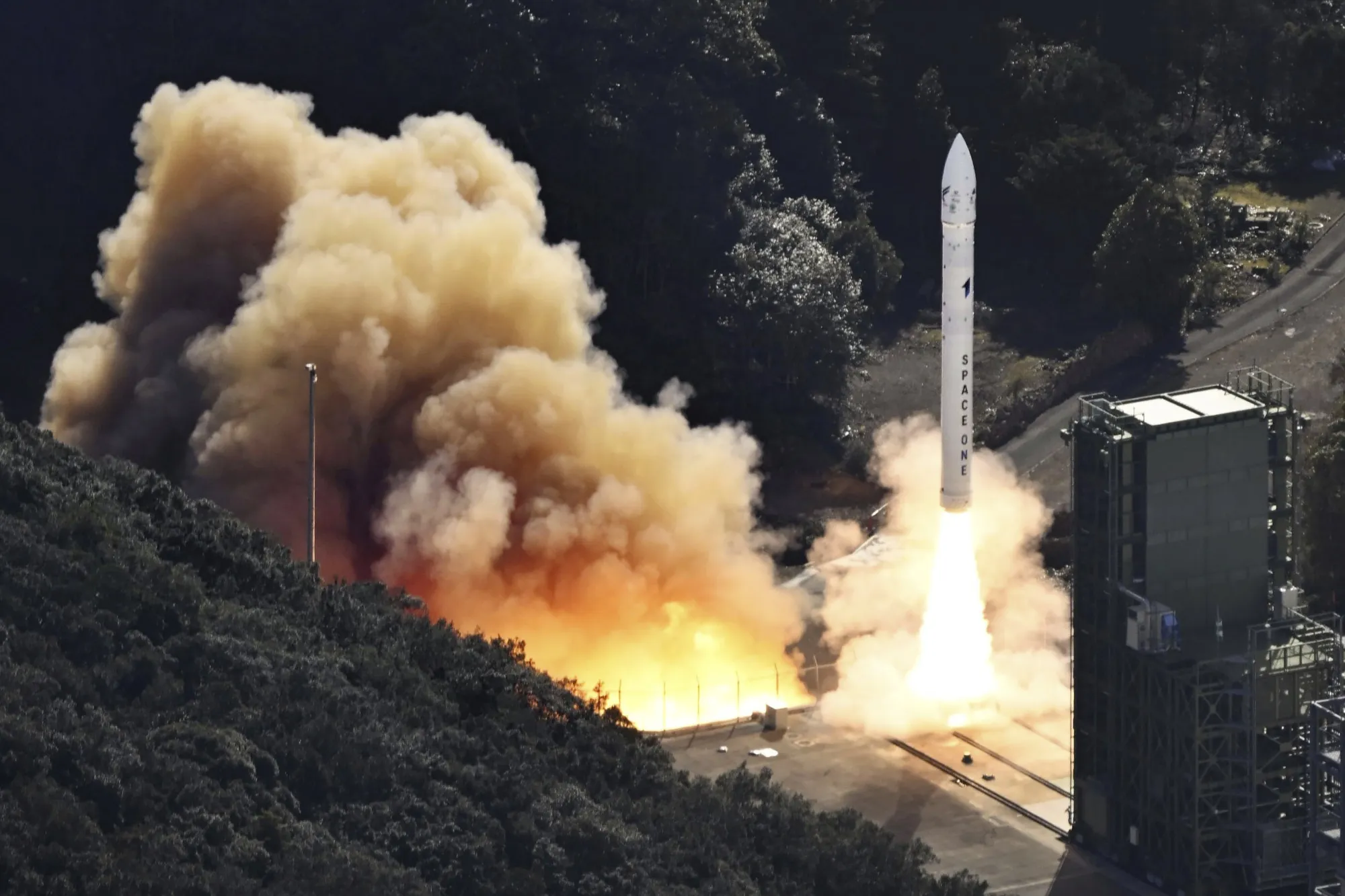 The Kairos No. 2 rocket is launched from Space Port Kii in Kushimoto town on Dec. 18.