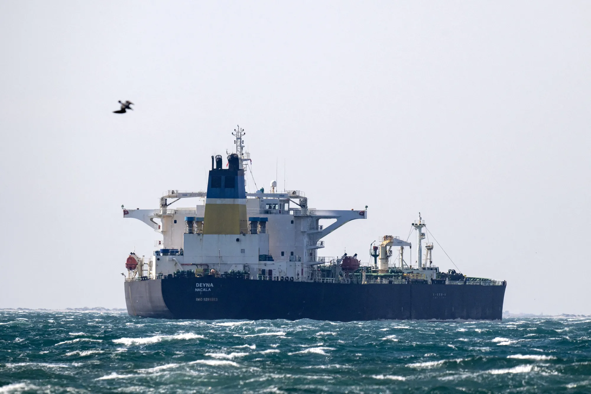 French authorities&nbsp;seized a tanker called Deyna in March on suspicion that it was circumventing sanctions on Russia.