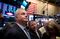 Trading On The Floor Of The NYSE As U.S. Stocks Slip While Investors Weigh Fed Rate Path, Geopolitics