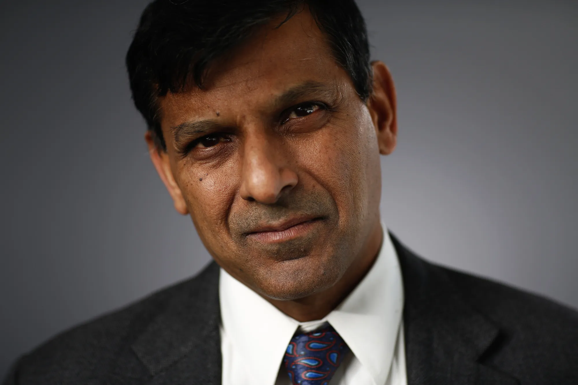 Raghuram Rajan, governor of the Reserve Bank of India. Photographer: Simon Dawson/Bloomberg
