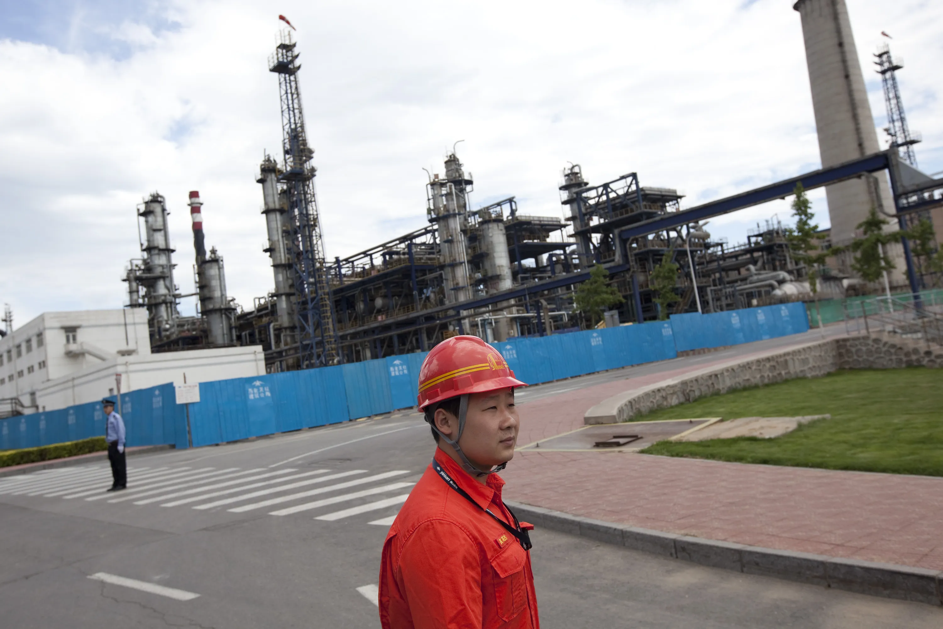 A Sinopec refinery in Beijing.