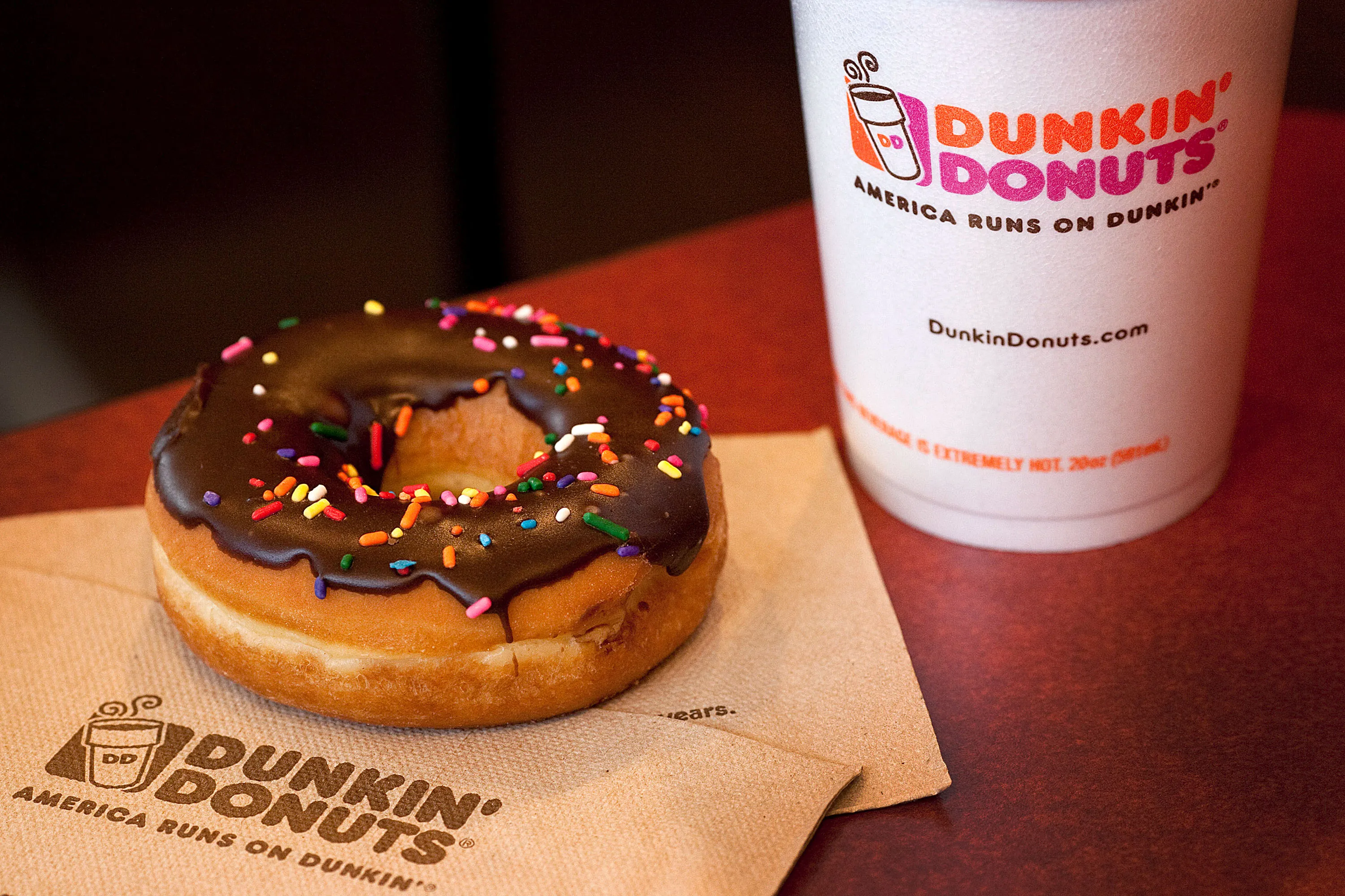 Do bankers run on Dunkin’?