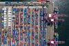 Operations At Busan Port As U.S. Requests Japan And South Korea to Reach Standstill Agreement in Trade Spat
