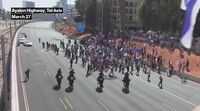 relates to Police Clear Protesters From Tel Aviv Highway