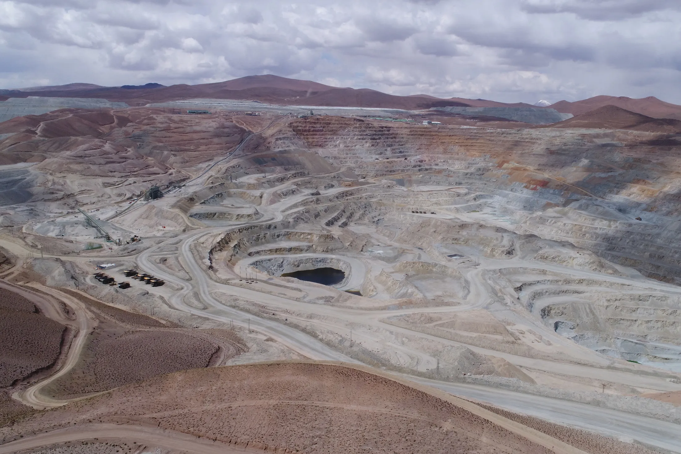 Teck Resources' Quebrada Blanca site in Chile.