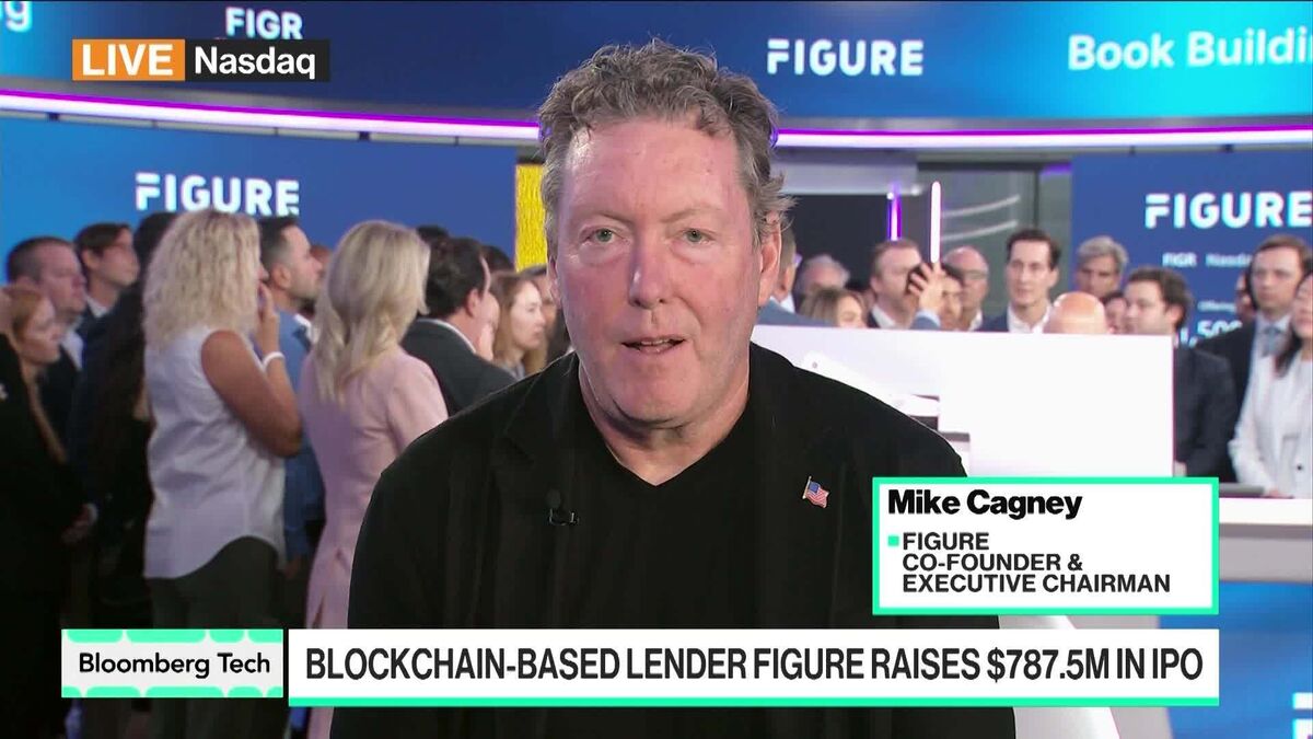 ⚫️ BLOOMBERG: "Mike Cagney di Figure discute il debutto al Nasdaq e le prospettive future della fintech blockchain su Bloomberg Tech"