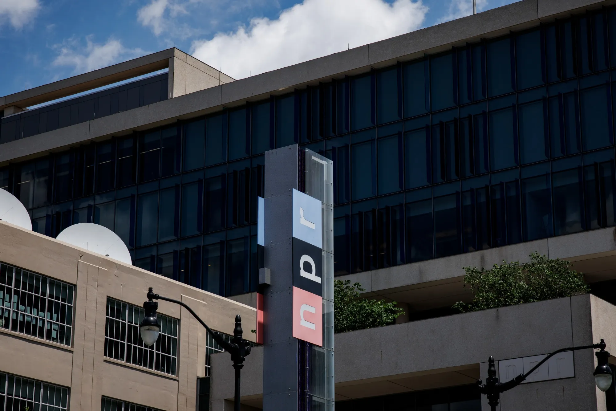 The National Public Radio (NPR) headquarters in Washington.