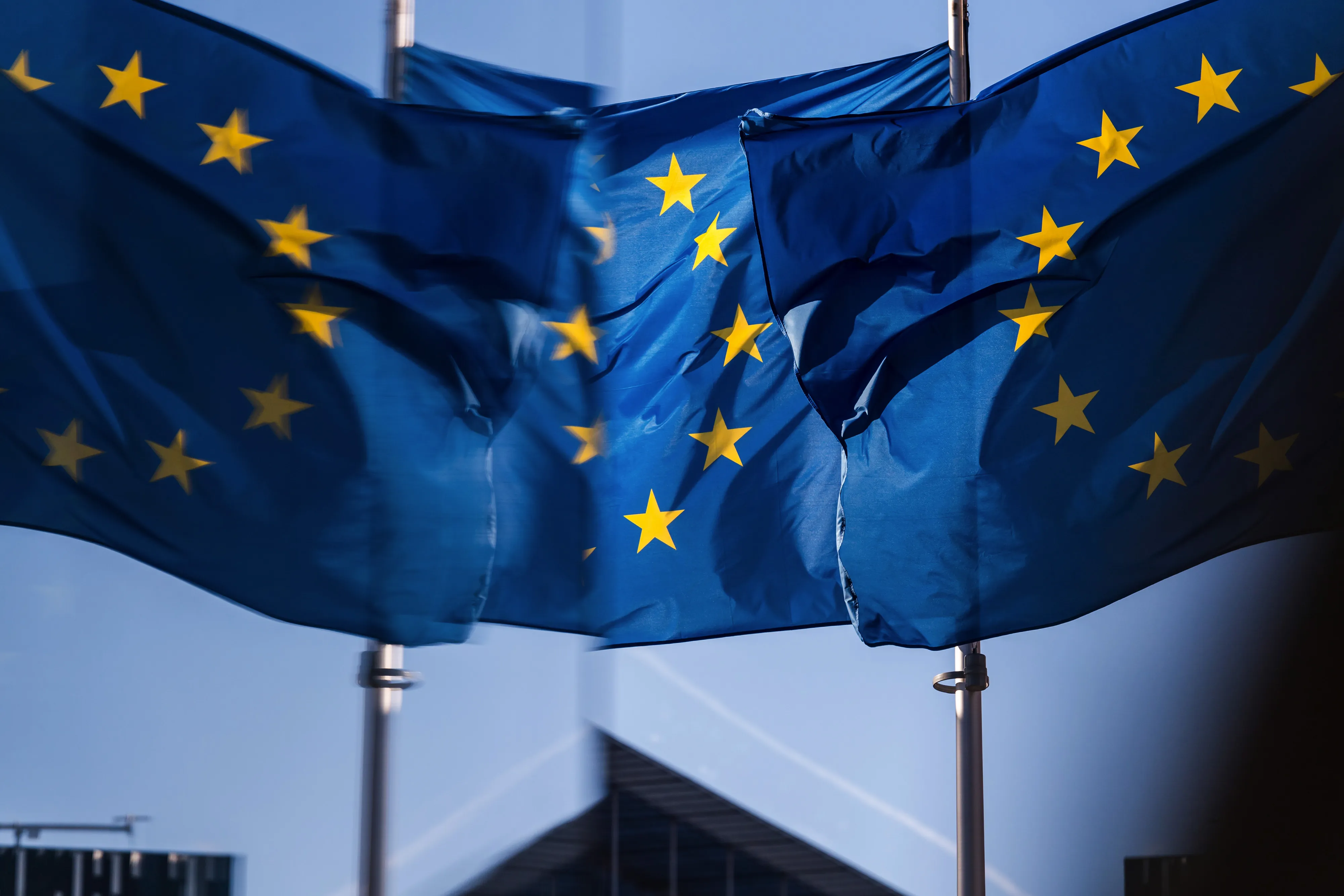 European Union President Charles Michel Meets Ukraine's Prime Minister Denys Shmyhal 