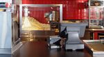Empty Concession Counter at Movie Theater