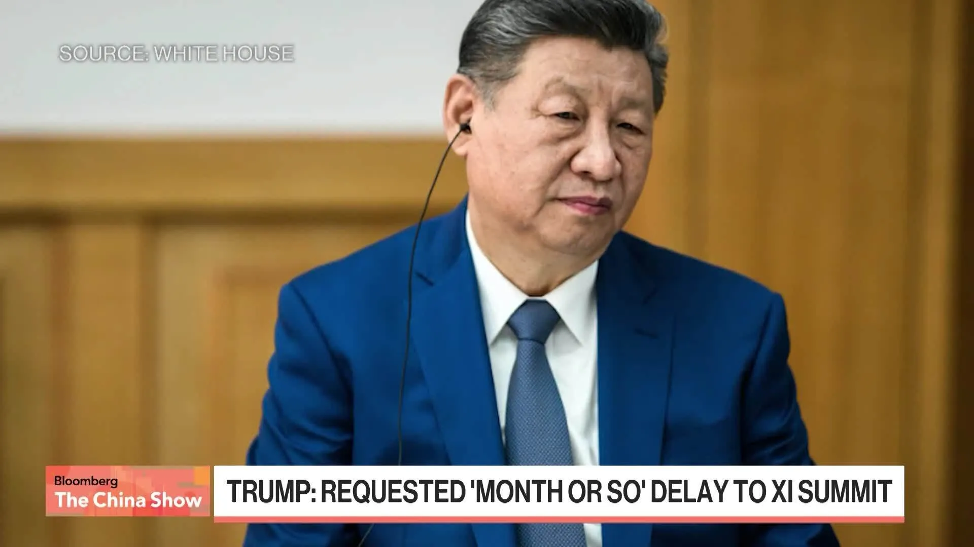 Watch Trump Says He Asked China to Delay Xi Summit Due to Iran War ...