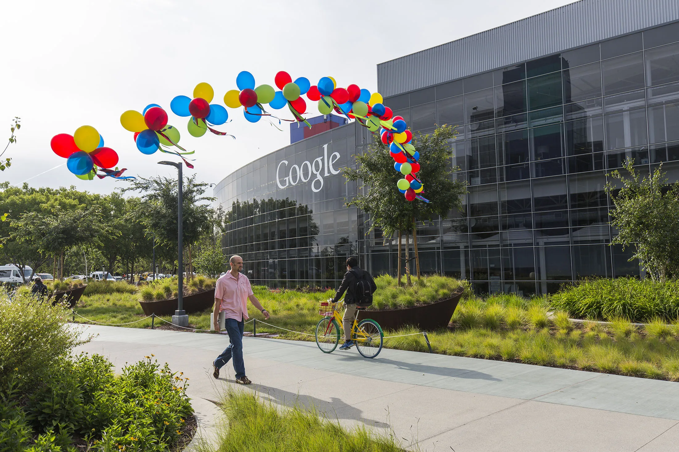 The Googleplex, Alphabet’s main campus.
