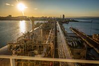 Aboard a Karpowership Floating Storage And Regasification Unit