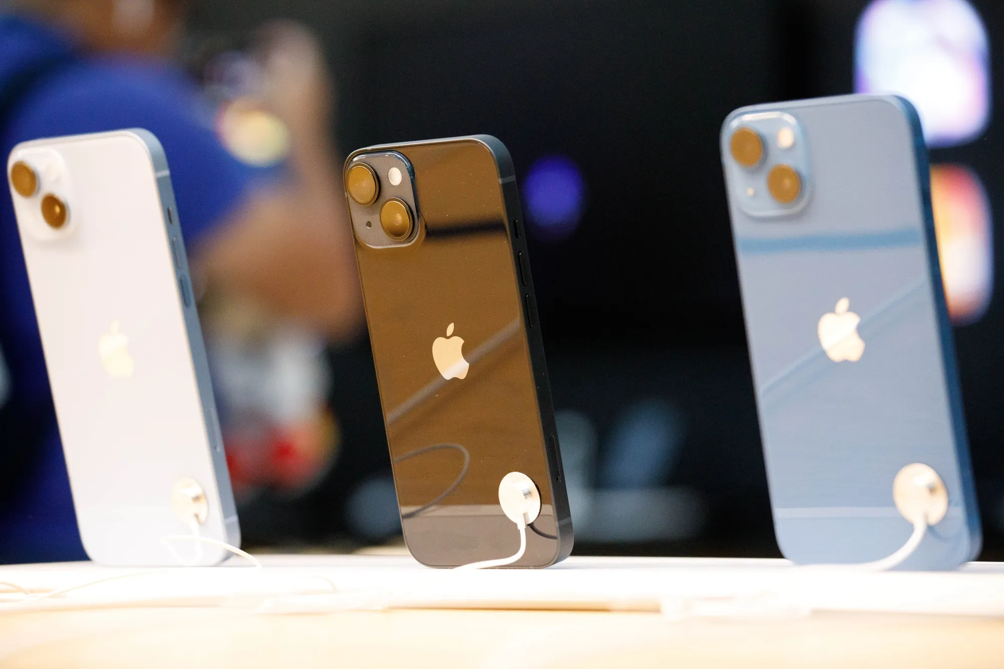 Apple Inc. iPhones.