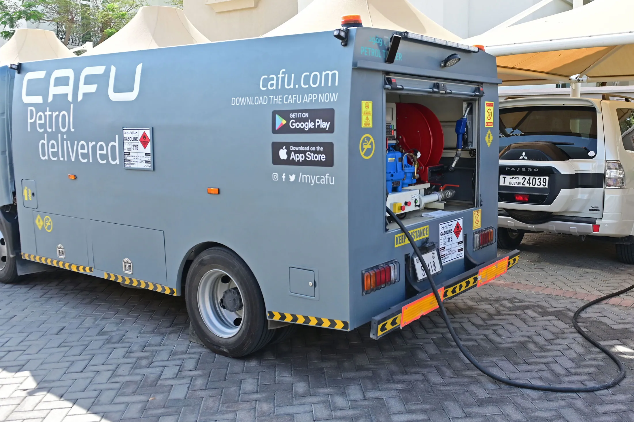 Cafu delivers fuel to clients’ doorsteps at the same price charged at gas stations.