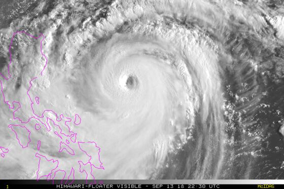 Super Typhoon Prompts Philippine Evacuations, Hong Kong Braces