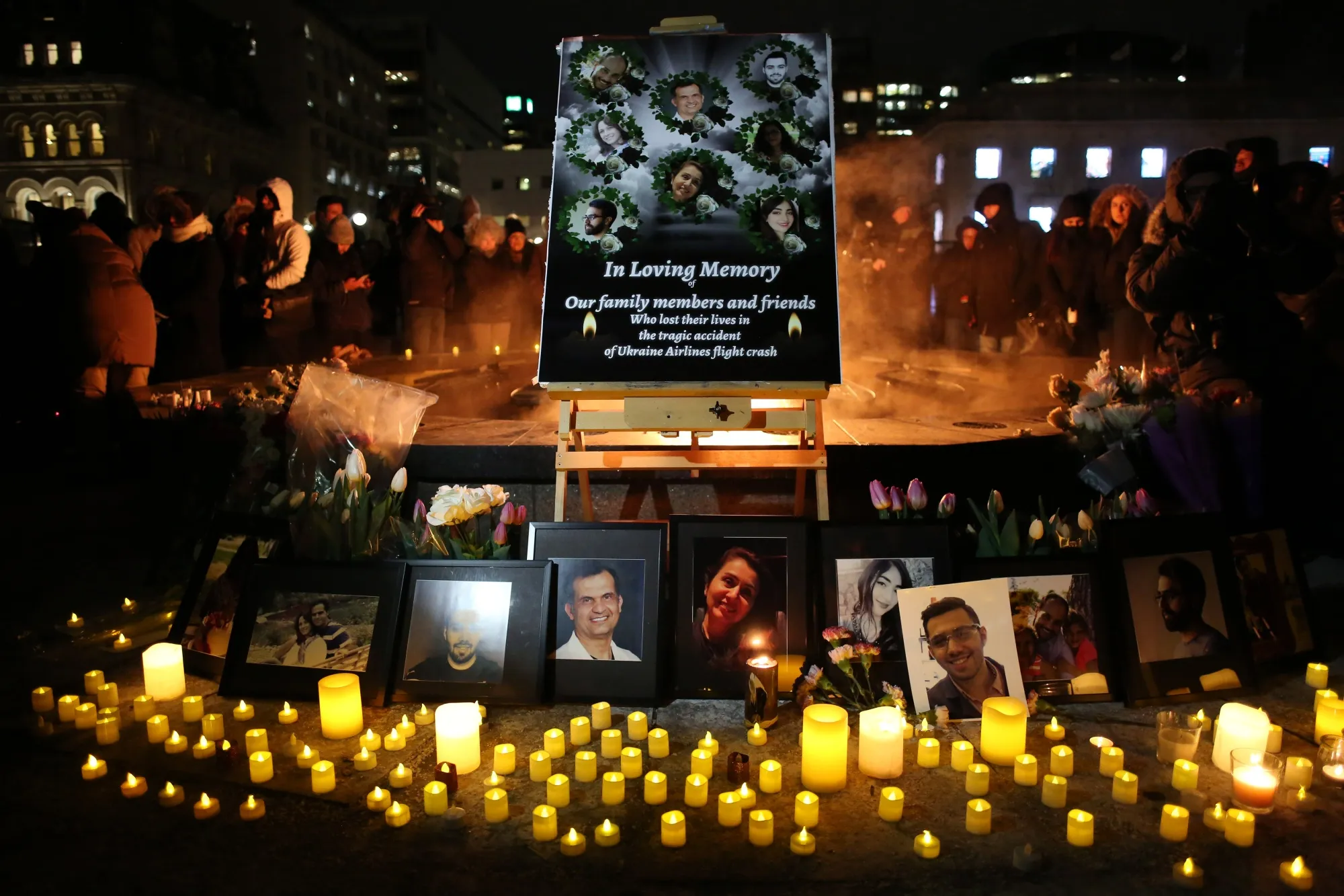 Honoring the dead in Ottawa.