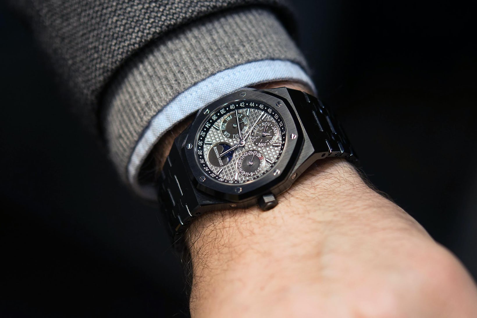 Audemars Piguet Royal Oak Openworked In Black Ceramic: Specs - Bloomberg