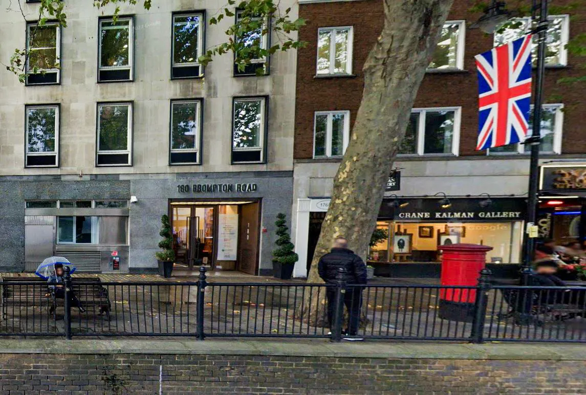 Ocean Leonid Investments’ London home at 180 Brompton Road in the&nbsp;Knightsbridge neighborhood.