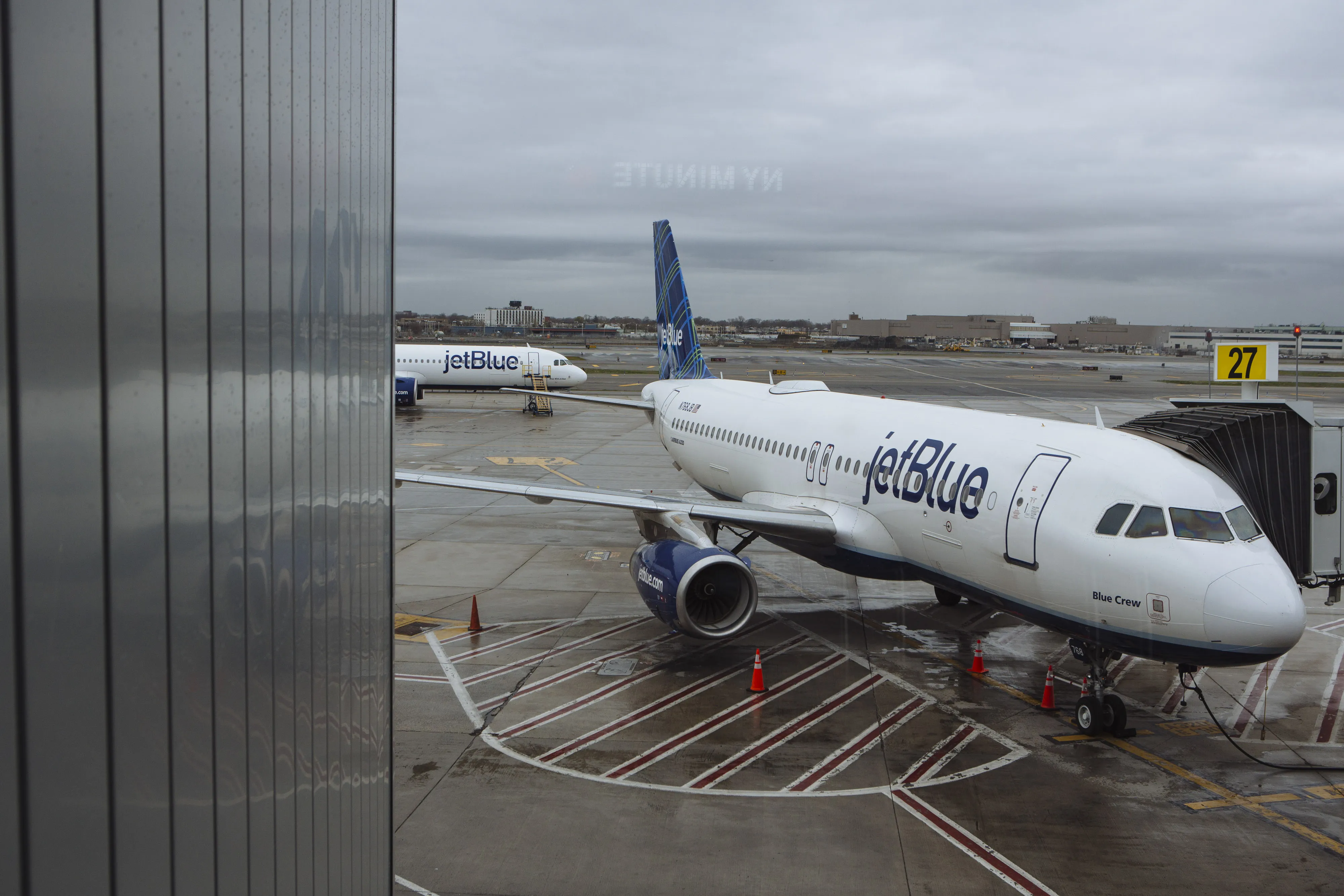 JFK Airport As U.S. Travelers Dip Below 100,000 In Worst-Ever Free Fall