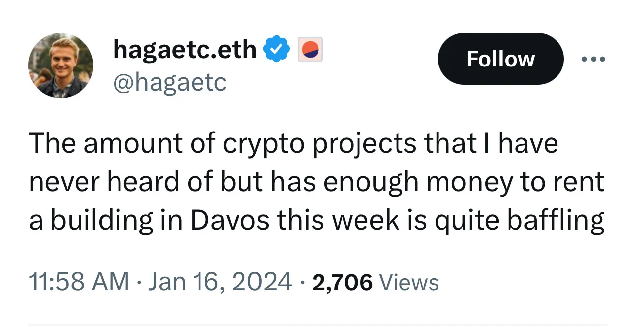 Why Crypto Executives Keep Showing Up at World Economic Forum in Davos -  Bloomberg