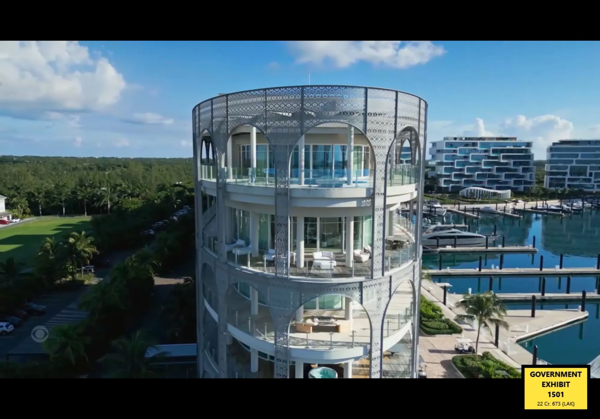 The Orchid building in the Bahamas.