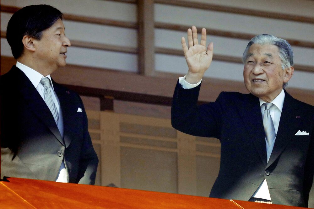 Japan\u0027s Emperor Akihito Attends Final New Year\u0027s Greeting Event Ahead of Abdication