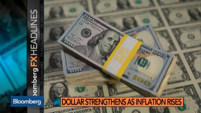Watch U.S. Dollar Strengthens on Inflation Data - Bloomberg