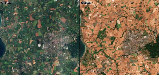 New Satellite Photos Show Climate Change Is Sweeping Europe
