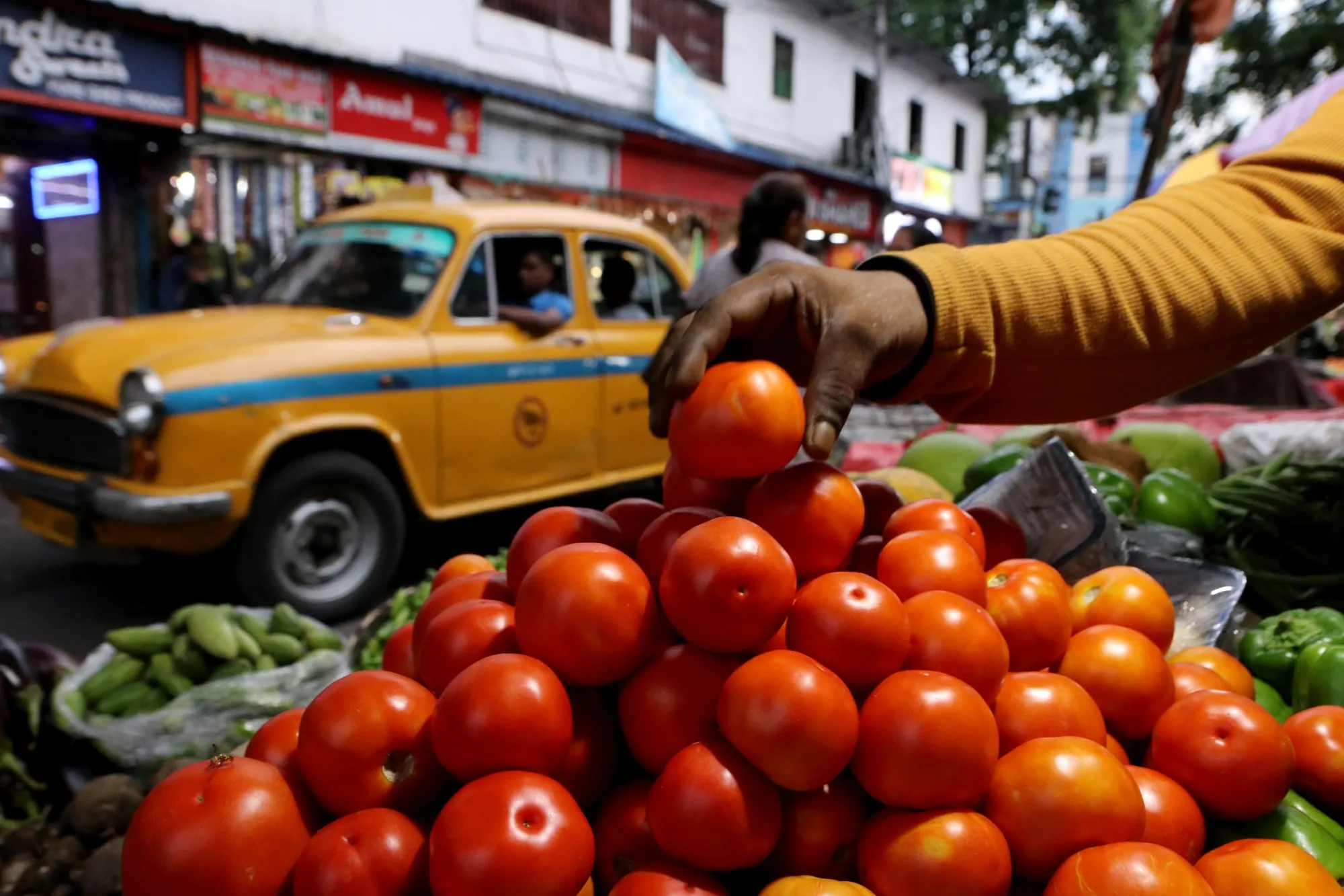 Food prices are worrying Indians more than the US president-elect.